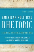 Cover: American Political Rhetoric - Rowman & Littlefield