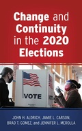 Cover: Change and Continuity in the 2020 Elections - Rowman & Littlefield