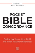 Cover: Pocket Bible Concordance - Thomas Nelson Publishers