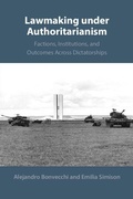 Cover: Lawmaking under Authoritarianism - Cambridge University Press