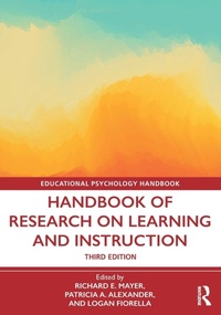Abbildung von: Handbook of Research on Learning and Instruction - Routledge