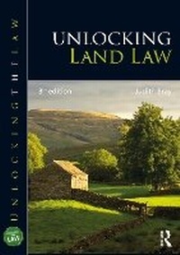 Abbildung von: Unlocking Land Law - Routledge