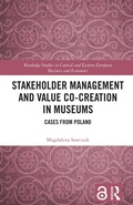 Cover: Stakeholder Management and Value Co-creation in Museums - Routledge