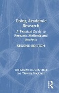 Cover: Doing Academic Research - Routledge