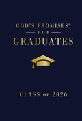 Cover: God's Promises for Graduates: Class of 2026 - Navy NKJV - Thomas Nelson Publishers