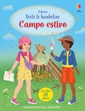 Cover: Campo estivo. Con adesivi - Vesto le bamboline;Usborne