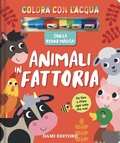 Cover: Animali in fattoria. Colora con l'acqua - Dami Editore