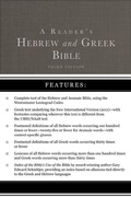 Cover: A Reader's Hebrew and Greek Bible - Zondervan Academic