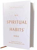 Cover: NIV, Spiritual Habits Bible, Hardcover, Red Letter, Comfort Print - Zondervan