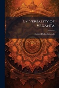 Cover: Universality of Vedanta - Hutson Street Press