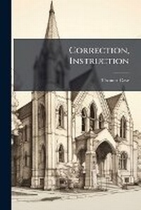 Enlarge image Cover: Correction, Instruction - Hutson Street Press
