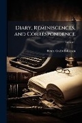 Cover: Diary, Reminiscences, and Correspondence - Hutson Street Press