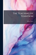 Cover: The Teaching of Tennyson - Hutson Street Press