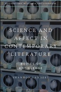 Cover: Science and Affect in Contemporary Literature - Bloomsbury Academic