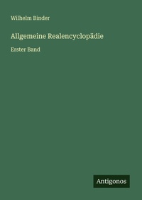 Enlarge image Cover: Allgemeine Realencyclopädie - Antigonos Verlag