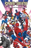 Cover: SPIDER-SOCIETY - VERNETZTES MULTIVERSUM - Marvel bei Panini Comics