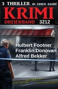Cover: Krimi Dreierband 3212 - Uksak E-Books