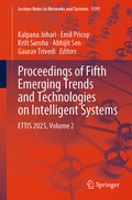Cover: Proceedings of Fifth Emerging Trends and Technologies on Intelligent Systems - Springer
