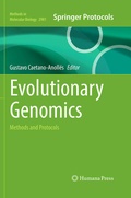 Cover: Evolutionary Genomics - Humana