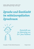 Cover: Sprache und Geschlecht im mitteleurop&auml;ischen Sprachraum - Kovac, Dr. Verlag