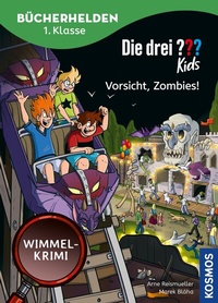 Abbildung von: Die drei ??? Kids, Bücherhelden 1. Klasse, Vorsicht, Zombies! (drei Fragezeichen Kids) - Kosmos