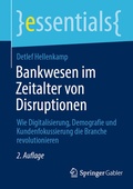 Cover: Bankwesen im Zeitalter von Disruptionen - Springer Gabler