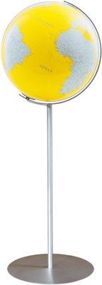 Abbildung von: ARTLINE Regent Standglobus, Ø 40cm, gelb - COLUMBUS Verlag GmbH & Co. KG