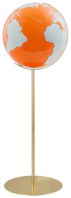 Abbildung von: ARTLINE Regent Standglobus, Ø 40cm, orange - COLUMBUS Verlag GmbH & Co. KG