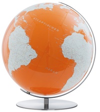 Abbildung von: ARTLINE Regent Tischglobus Ø 40 cm, orange - COLUMBUS Verlag GmbH & Co. KG