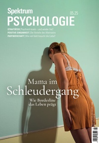 Abbildung von: Spektrum Psychologie 5/2025 Mama im Schleudergang - Spektrum der Wissenschaft