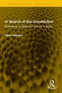 Enlarge image Cover: In Search of the Constitution - Routledge