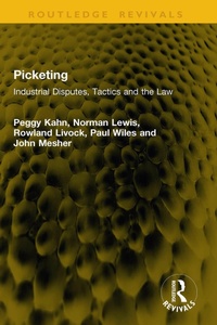 Abbildung von: Picketing - Routledge