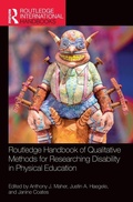 Cover: Routledge Handbook of Qualitative Methods for Researching Disability in Physical Education - Routledge