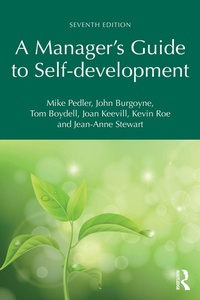 Enlarge image Cover: A Manager's Guide to Self-development - Routledge