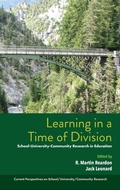 Cover: Learning in a Time of Division - Emerald Publishing Limited