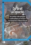 Cover: Du droit a l'opacite - Academia