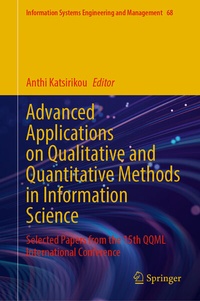 Abbildung von: Advanced Applications on Qualitative and Quantitative Methods in Information Science - Springer