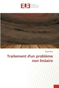 Abbildung von: Traitement d'un probleme non lineaire - Editions Universitaires Europeennes