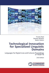Enlarge image Cover: Technological Innovation for Specialized Linguistic Domains - LAP Lambert Academic Publishing