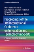 Cover: Proceedings of the 3rd International Conference on Innovation and Technology in Sports - Springer