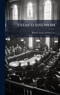 Abbildung von: Ustav o Ssyl'nykh - Hutson Street Press