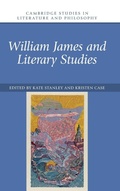 Cover: William James and Literary Studies - Cambridge University Press