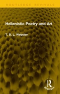 Cover: Hellenistic Poetry and Art - Routledge