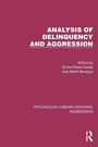 Cover: Analysis of Delinquency and Aggression - Routledge