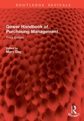 Cover: Gower Handbook of Purchasing Management - Routledge