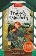 Cover: Shakespeare: The Tragedy of Macbeth (Easy Classics) - Sweet Cherry Publishing