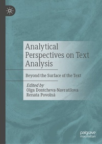 Abbildung von: Analytical Perspectives on Text Analysis - Palgrave Macmillan
