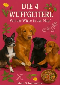 Abbildung von: Die 4 Wuffgetiere - Von der Wiese in den Napf - epubli