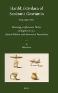 Cover: Haribhaktivilasa of Sanatana Gosvamin, Volume Two - Brill