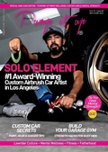 Cover: Pump It Up Magazine - Ready to PUMP UP Your Ride? Discover the #1 Award-Winning Custom Airbrush Car Artist in Los Angeles - SOLO ELEMENT! - Pump it up magazine